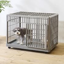 Amazon.co.jp: アイリスオーヤマ プラケージ ライトグレー 犬 ゲージ